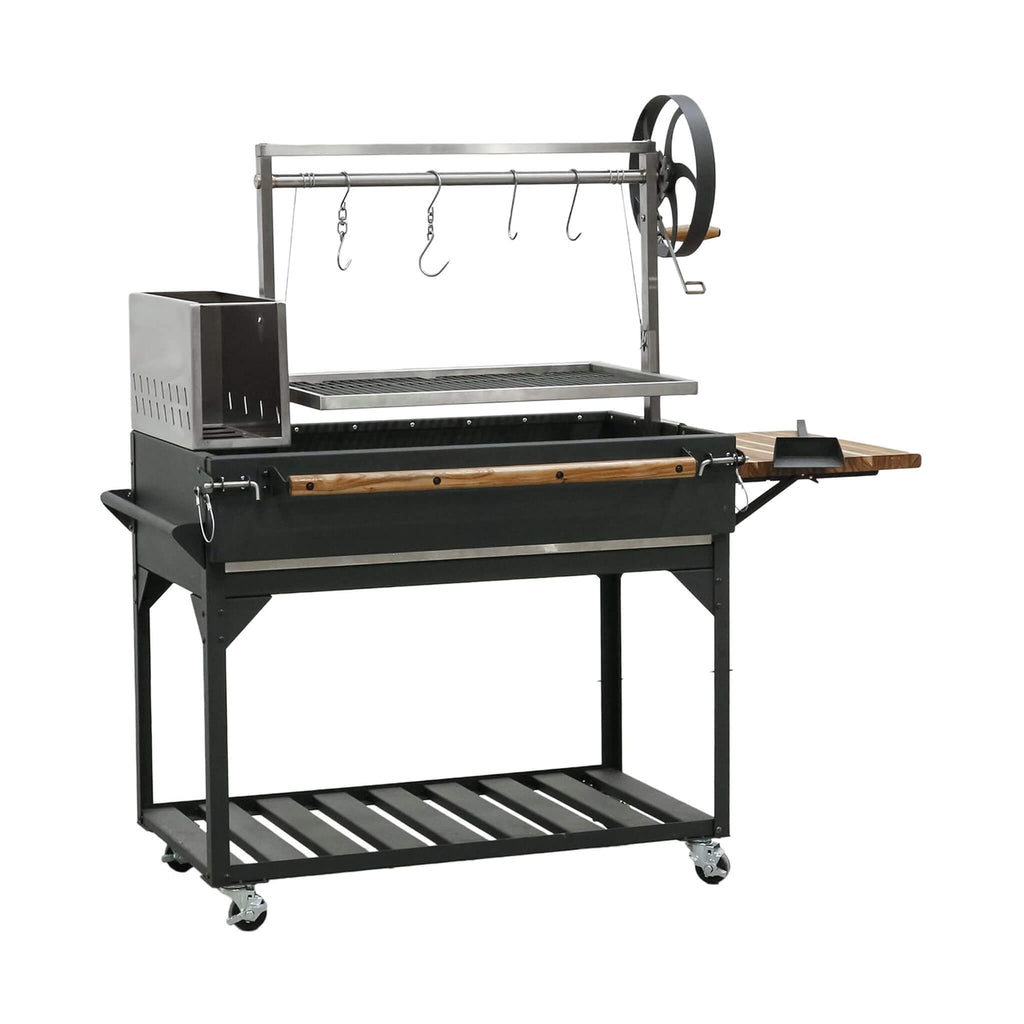 [05X02FT] Heavy-Duty Argentine Santa Maria Wood Fire And Charcoal BBQ Grill With Brasero (SAK52731)