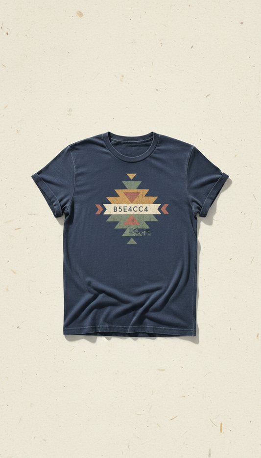 Washed Navy Graphic Tee