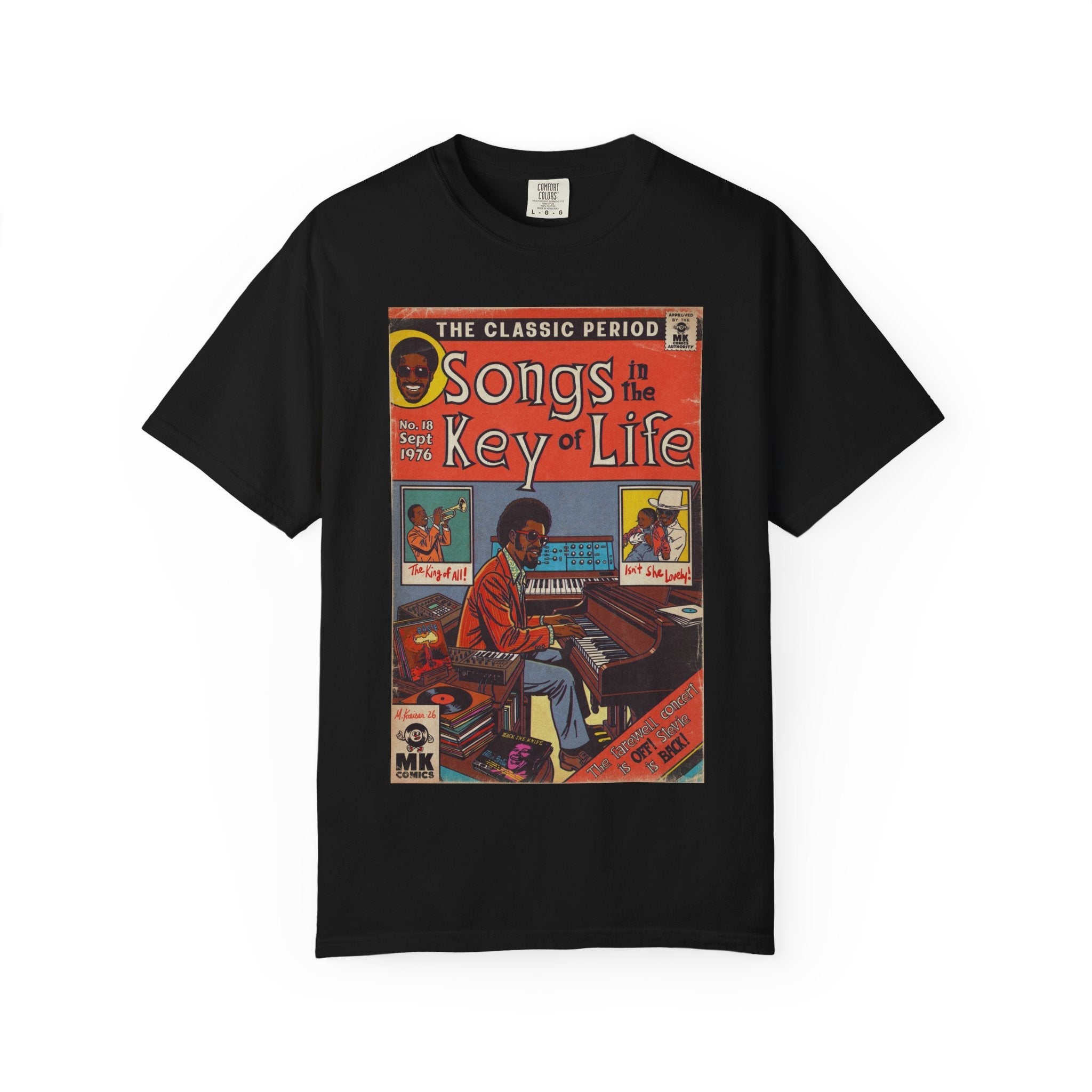 Songs in the Key of Life - Unisex Comfort Colors T-shirt