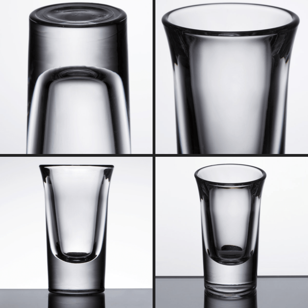 1.5 Oz Shot Glasses Set Of 8 With Heavy Base Shot Glass Set - Clear