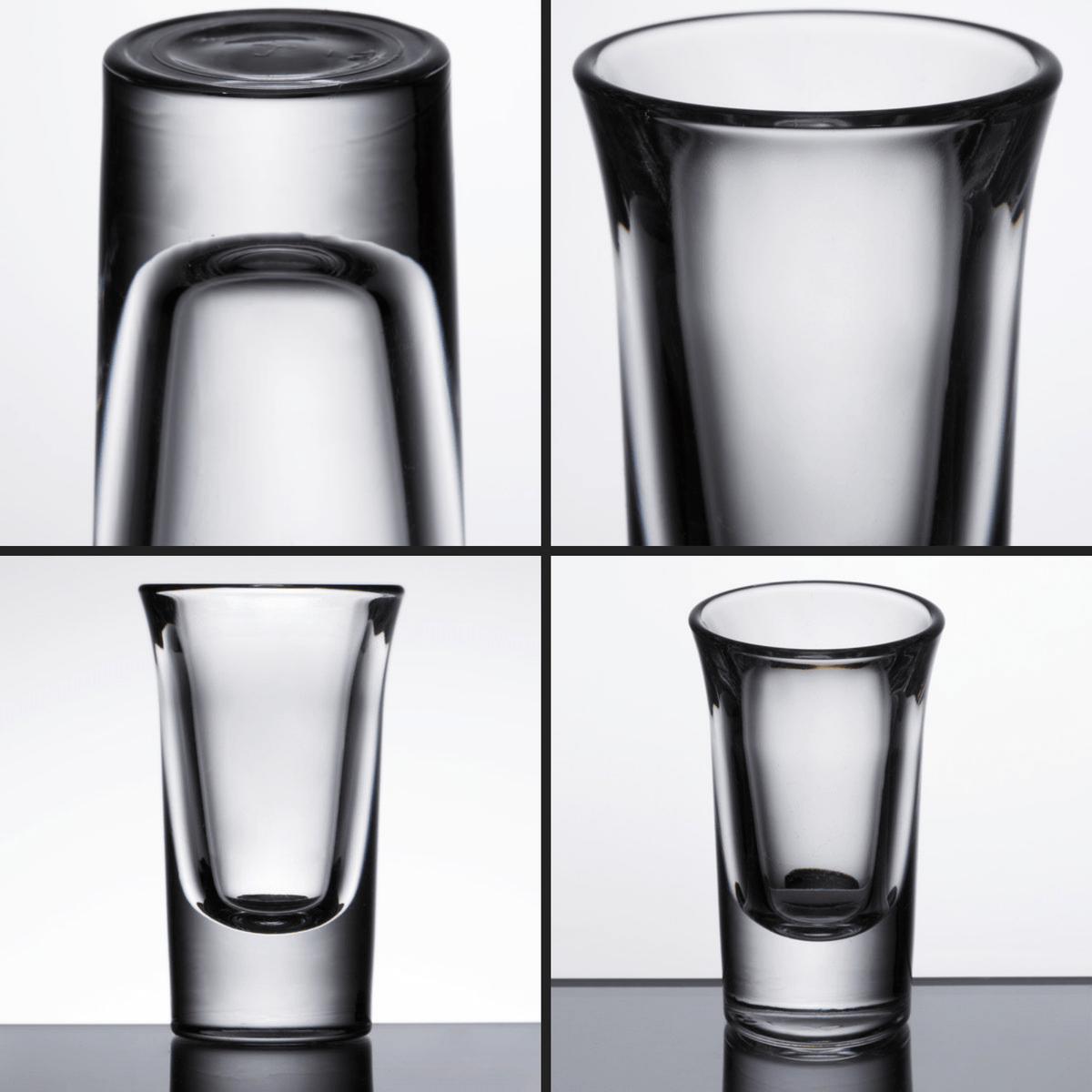 1.5 Oz Shot Glasses Set Of 8 With Heavy Base Shot Glass Set - Clear