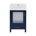 Nuvia 20-Inch Modern Bathroom Vanity With Ceramic Sink And Storage Cabinet (SAK83047)