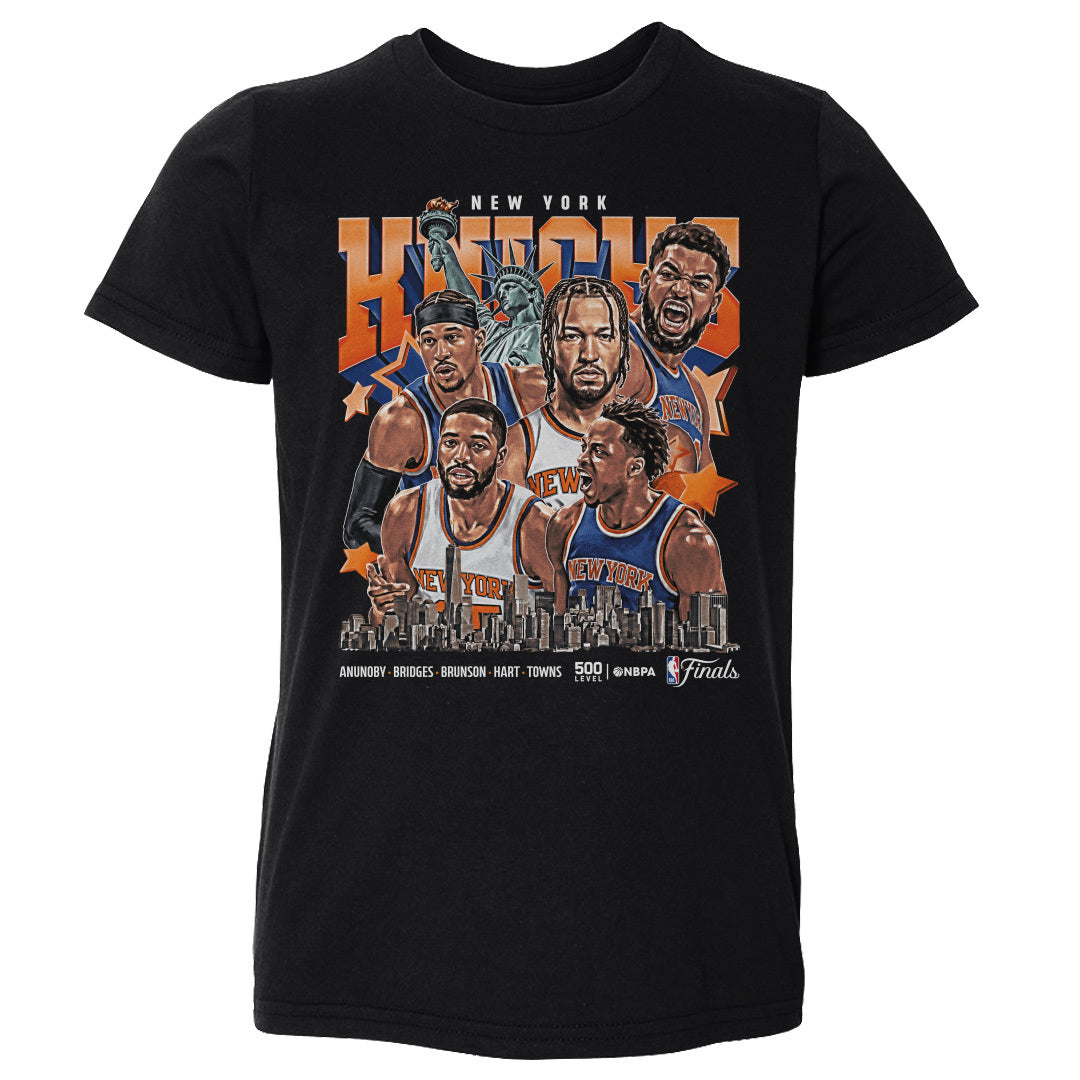 New York Knicks NBA Finals 2026 Collage WHT