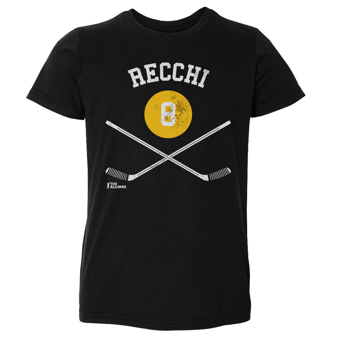Mark Recchi Pittsburgh 8 Sticks WHT