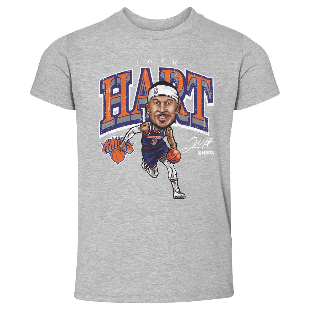 Josh Hart New York Knicks Cartoon WHT