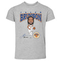 Jalen Brunson New York Knicks Hardwood Comic WHT