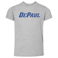 DePaul Blue Demons Wordmark Royal WHT