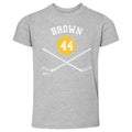 Rob Brown Pittsburgh 44 Sticks WHT