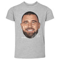 Travis Kelce Kansas City Vintage Head WHT