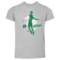 Jayson Tatum Boston Silhouette WHT