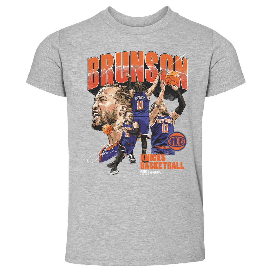 Jalen Brunson New York Knicks Collage WHT