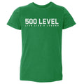 500 LEVEL Wordmark WHT