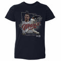 Joe Mauer Minnesota State Silhouette WHT