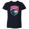 San Diego Wave FC Vintage Primary Logo WHT