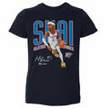 Shai Gilgeous-Alexander Oklahoma City Thunder Caricature WHT
