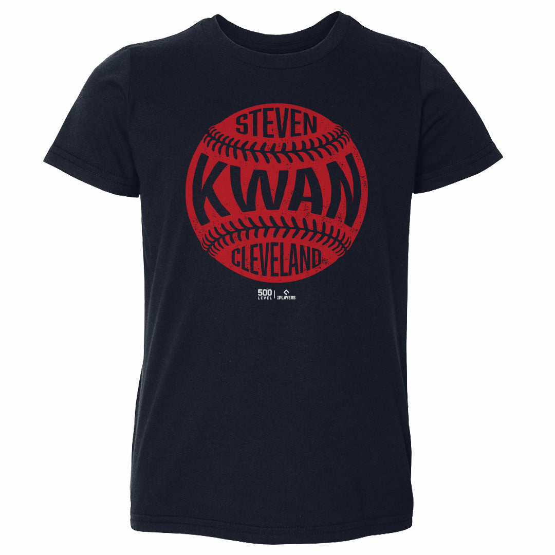 Steven Kwan Cleveland Vintage Baseball WHT