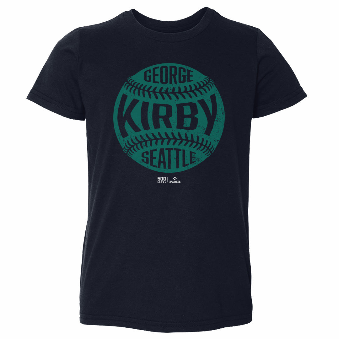 George Kirby Seattle Vintage Baseball WHT