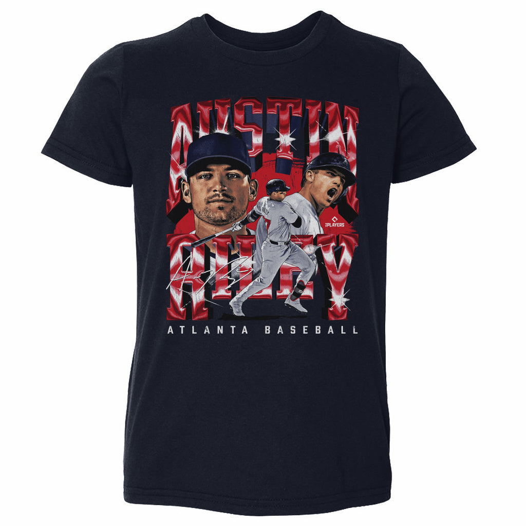 Austin Riley Atlanta Vintage WHT