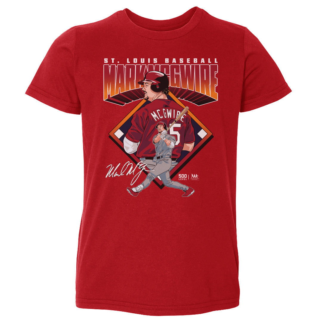 Mark McGwire St. Louis Baseball Diamond WHT