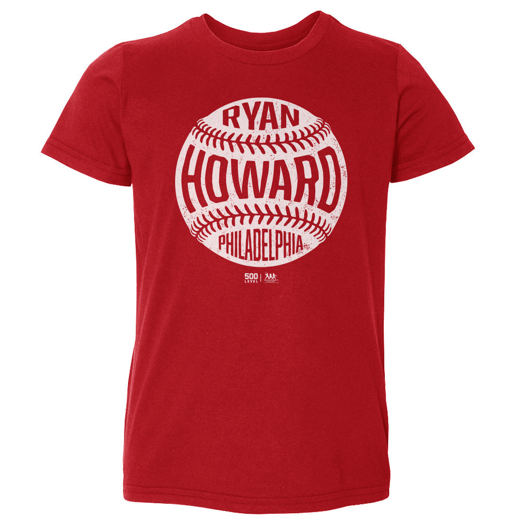 Ryan Howard Philadelphia Vintage Baseball WHT