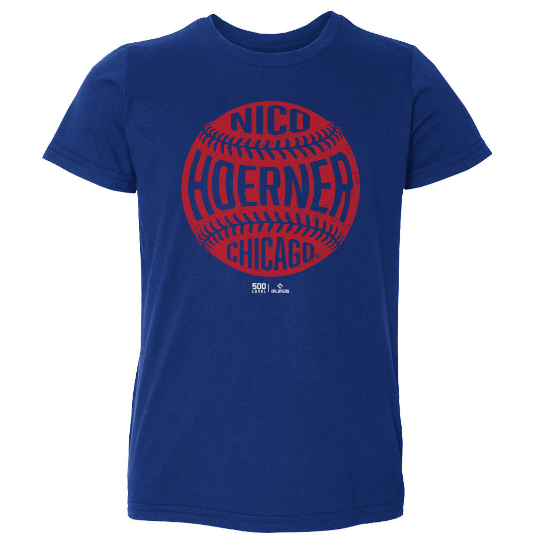 Nico Hoerner Chicago C Vintage Baseball WHT