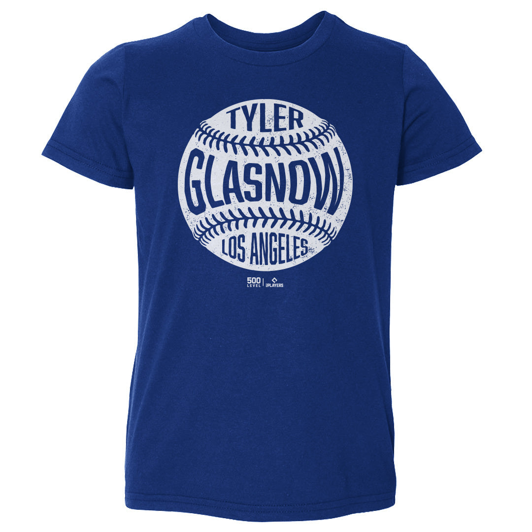 Tyler Glasnow Los Angeles D Vintage Baseball WHT