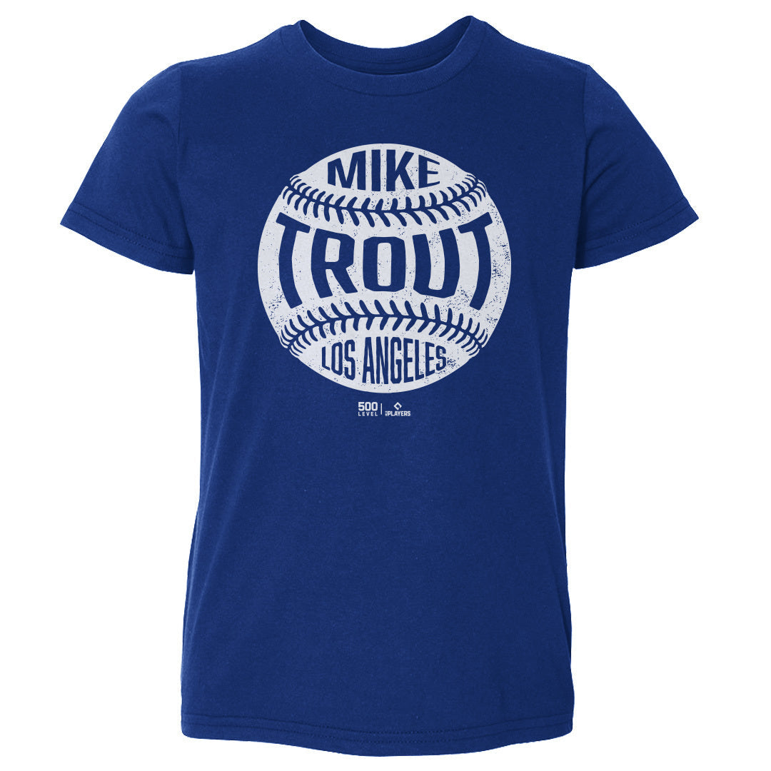 Mike Trout Los Angeles A Vintage Baseball WHT