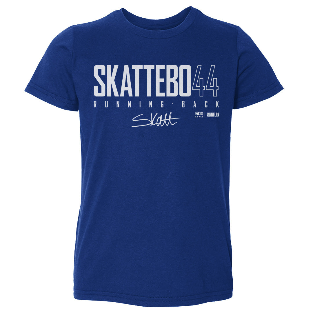 Cam Skattebo New York G Elite WHT