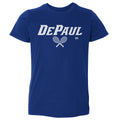 DePaul Blue Demons Tennis Minimalist WHT