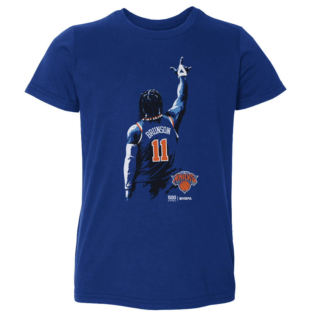 Jalen Brunson New York Knicks Fade WHT