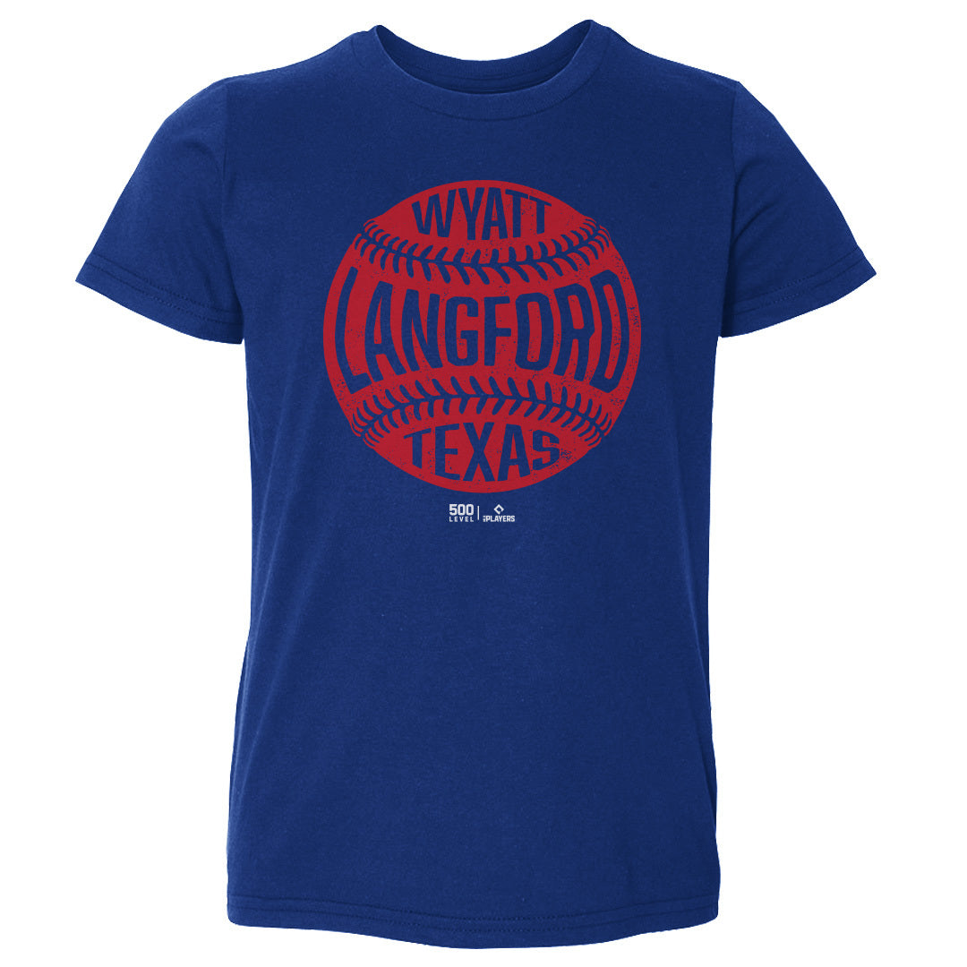 Wyatt Langford Texas Vintage Baseball WHT