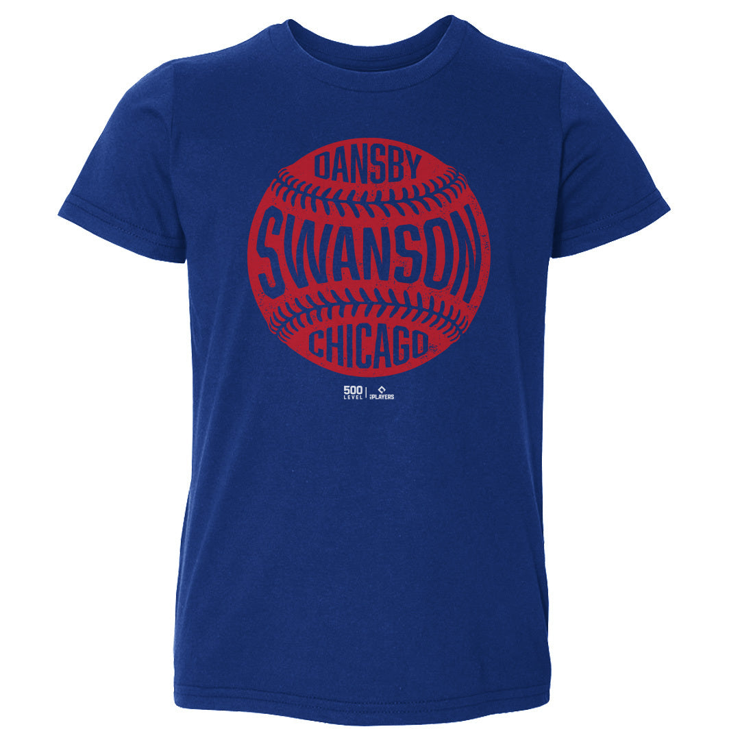 Dansby Swanson Chicago C Vintage Baseball WHT