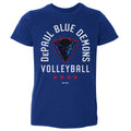 DePaul Blue Demons Volleyball Arc WHT