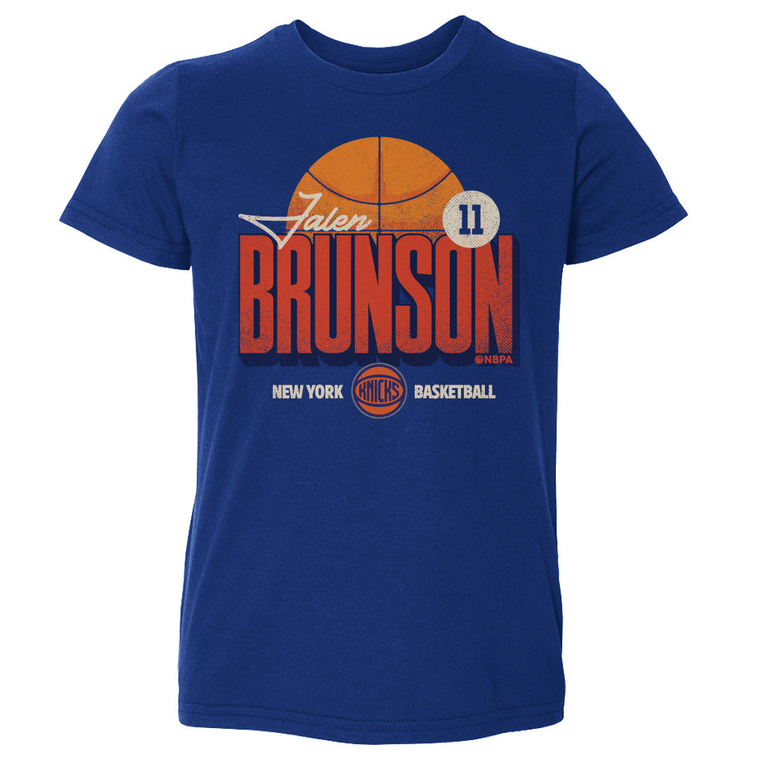 Jalen Brunson New York Knicks Label WHT