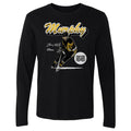 Larry Murphy Pittsburgh Retro Script WHT