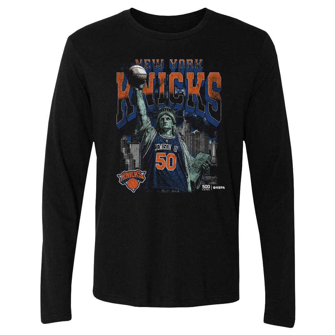 Trey Jemison III New York Knicks Statue Of Liberty WHT