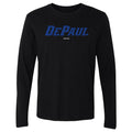 DePaul Blue Demons Wordmark Royal WHT