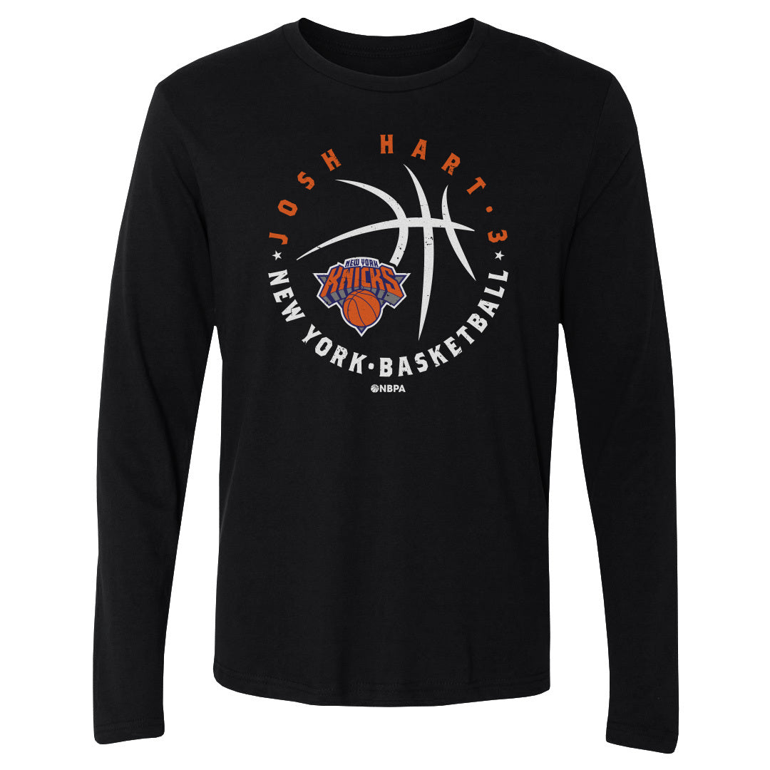 Josh Hart New York Knicks Player Ball WHT