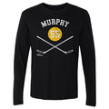 Larry Murphy Pittsburgh 55 Sticks WHT