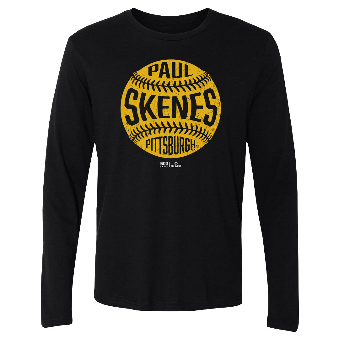 Paul Skenes Pittsburgh Vintage Baseball WHT
