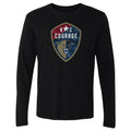 North Carolina Courage Camo Logo WHT