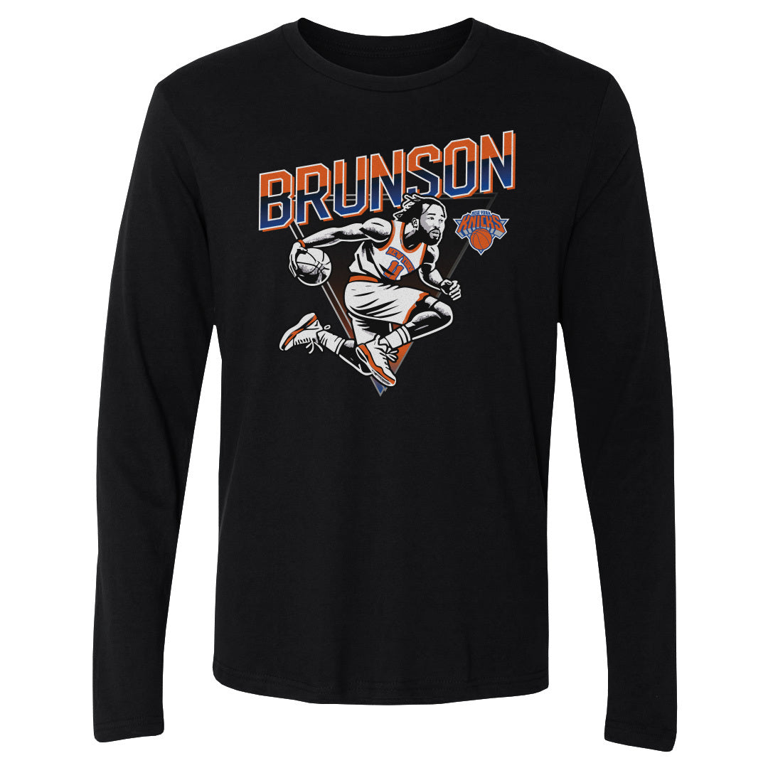 Jalen Brunson New York Knicks Triangle WHT