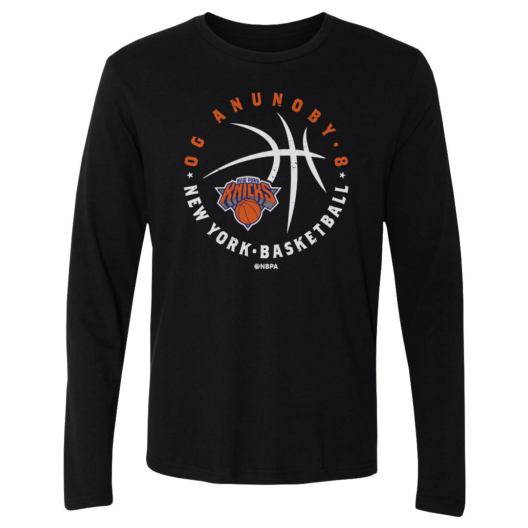 OG Anunoby New York Knicks Player Ball WHT