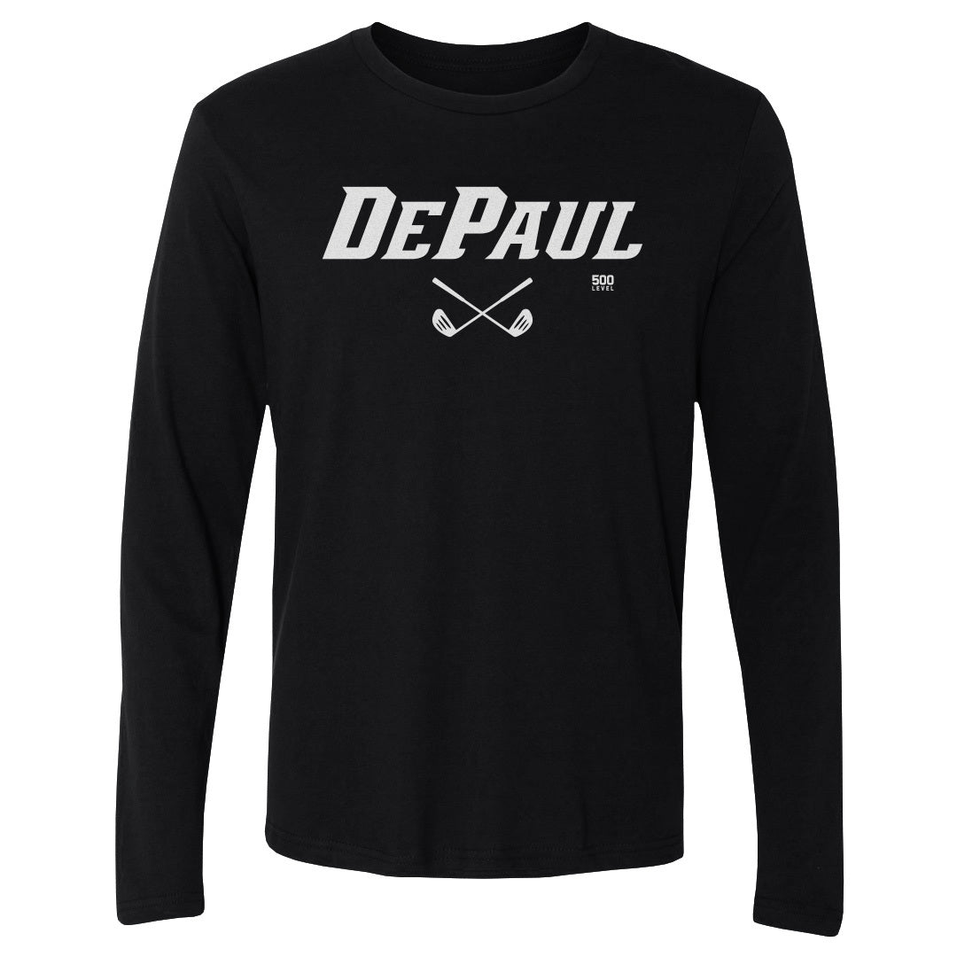 DePaul Blue Demons Golf Minimalist WHT