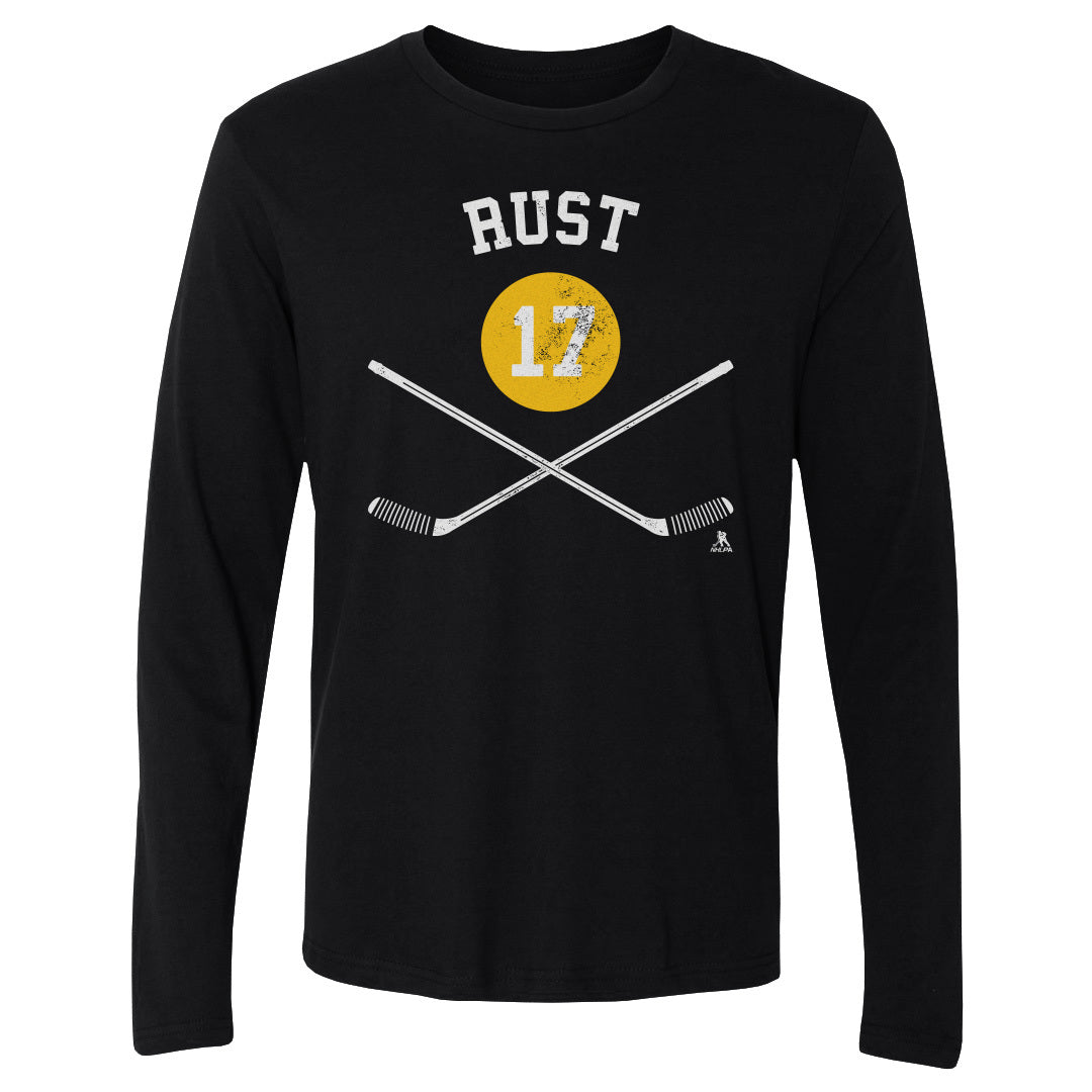 Bryan Rust Pittsburgh Sticks WHT