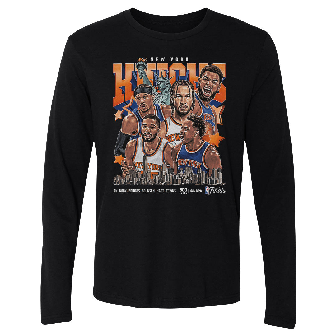 New York Knicks NBA Finals 2026 Collage WHT