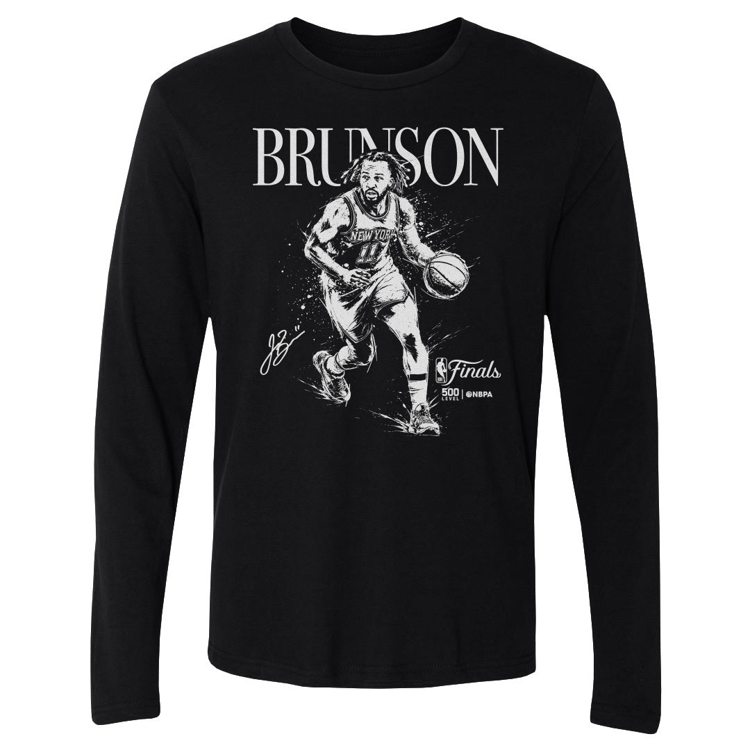 Jalen Brunson New York Knicks NBA Finals 2026 Mono WHT