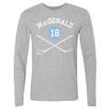 Lowell MacDonald Pittsburgh 18 Sticks WHT