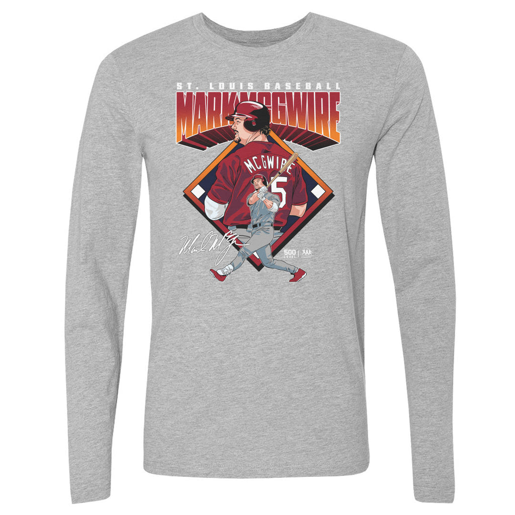 Mark McGwire St. Louis Baseball Diamond WHT