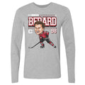 Connor Bedard Chicago Cartoon WHT